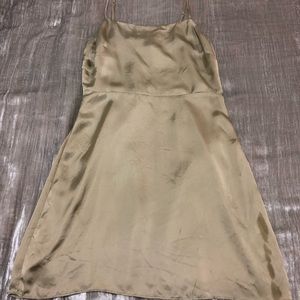 Aritzia Olive Isabelle Dress